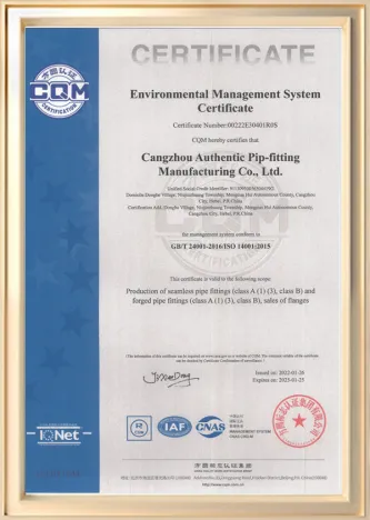 Environmental Management System Certification