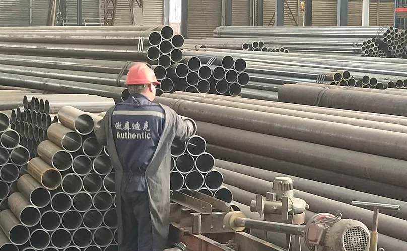 Stainless steel elbow inspection method