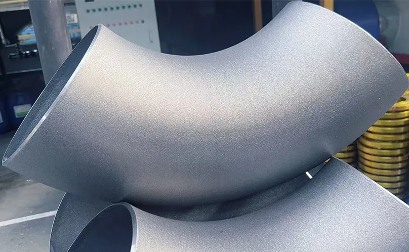 Inspection method of stainless steel elbows