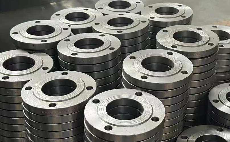 What is a flange on a pipe?