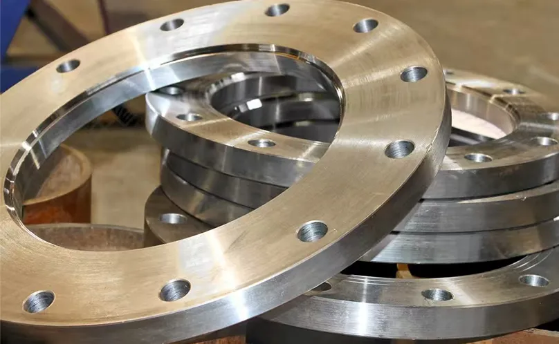 Several types of flanges