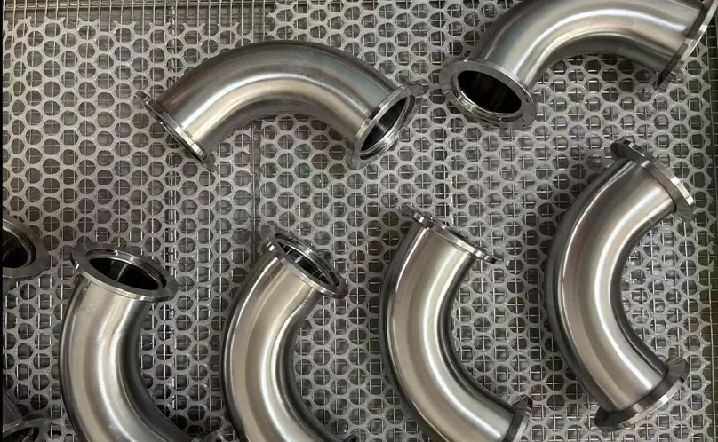 Selection and installation method of 45-degree elbow