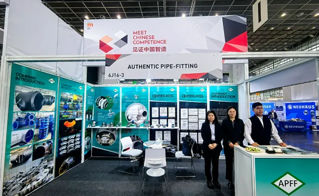 Мы приняли участие в выставке труб и трубопроводов в Дюссельдорфе, Германия – стенд № 6J16-3.