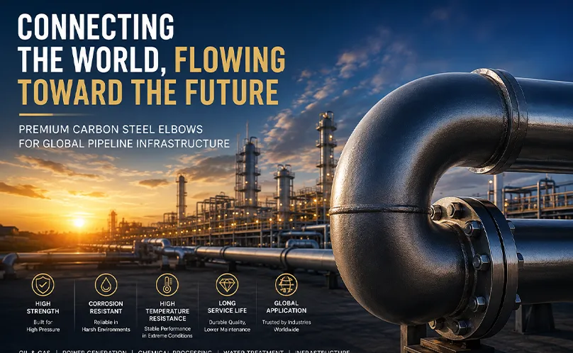 Global energy infrastructure upgrades are driving demand growth in the carbon steel elbow market.
