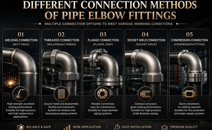 Different Connection Methods for Elbow Fittings