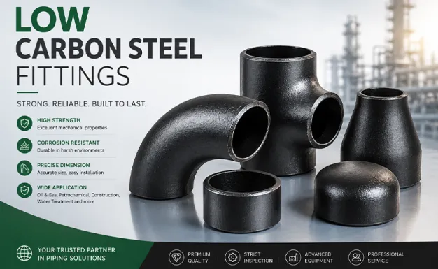 Low-carbon steel pipe fittings