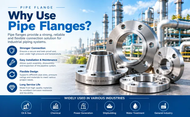 Why use pipe flanges?