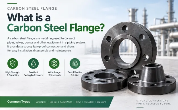 What is a carbon steel flange?